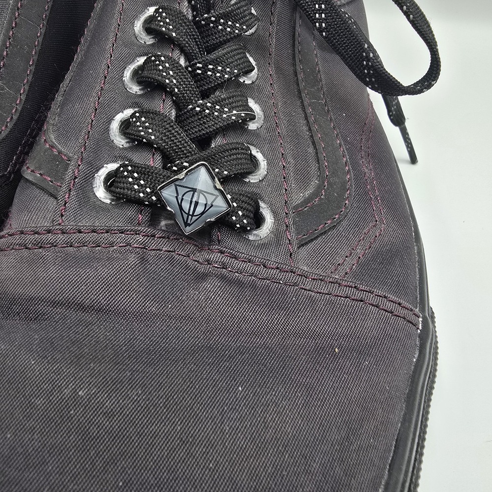 VANS Old Skool Harry Potter Deathly Hallows Black Men's Size 8 Women Size 9.5 - Picture 7 of 13